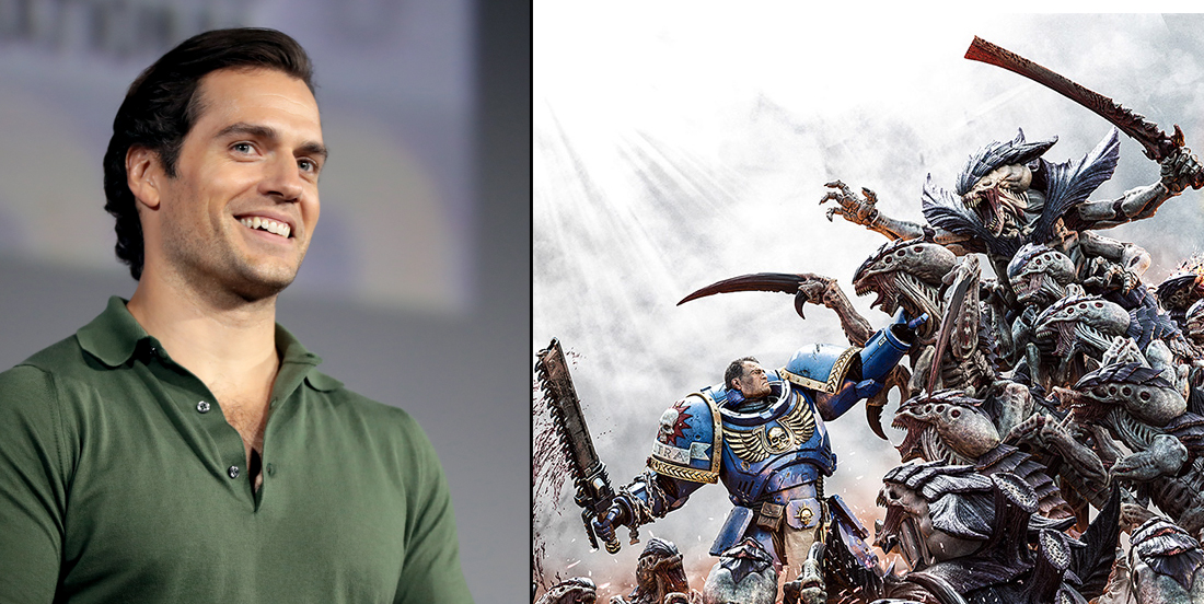 Henry Cavill is playing Space Marine 2